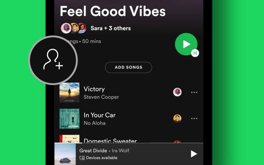 Cara Membuat Playlist di Spotify Mobile